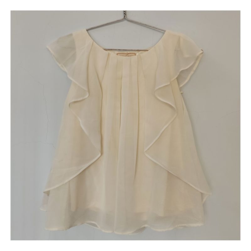 Áo babydoll tay cánh tiên second hands