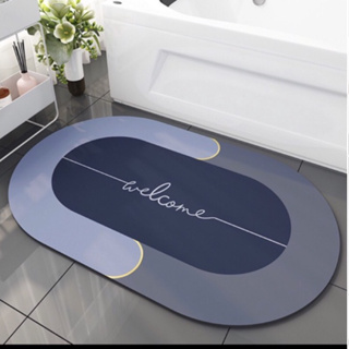 ( ÊM-êm siêu thấm ) dày 3,5mm Thảm Lót Sàn Nhà Tắm silicon,Chống Trượt Nhanh Khô tiện dụng cho mọi nhà