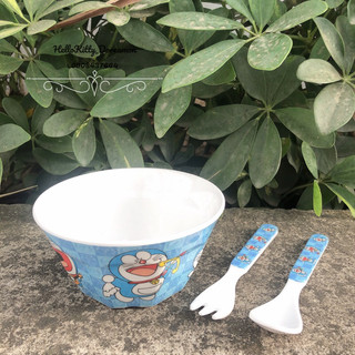 Bộ chén muỗng nĩa Hellokitty Doreamon