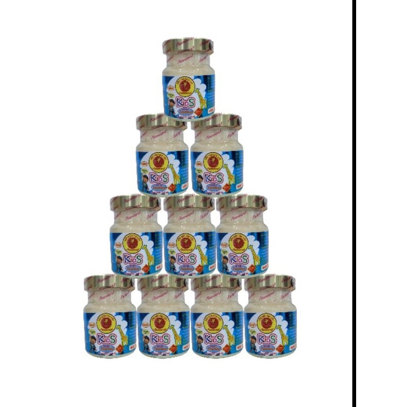 Hàng Dùng Thử ( Combo 10 Hủ Yến Sunnest Hương Vani 20% Yến dành cho bé