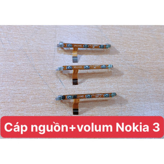 Cáp nguồn+volum nokia 3 hàng tháo máy