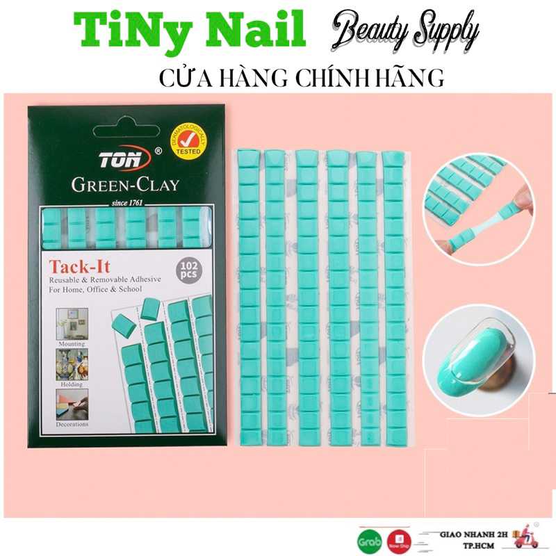 Keo đa năng nail dán móng 102 miếng - keo dán chuyên dụng dùng để cố định móng giả lên đế gắn móng mẫu