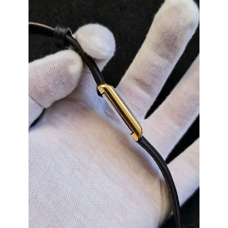 Đồng hồ Nữ Cơ lên dây hiệu Elgin Thụy sĩ Fom Tank siêu đẹp đính kim cương mặt số bọc vàng dày