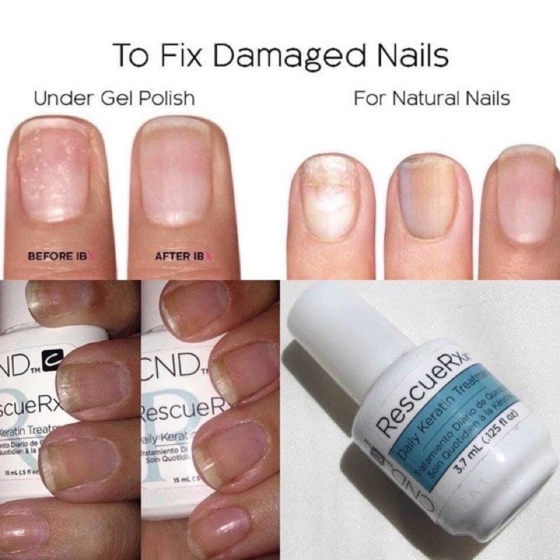 Dưỡng phục hồi móng CND dưỡng móng chuyên dụng