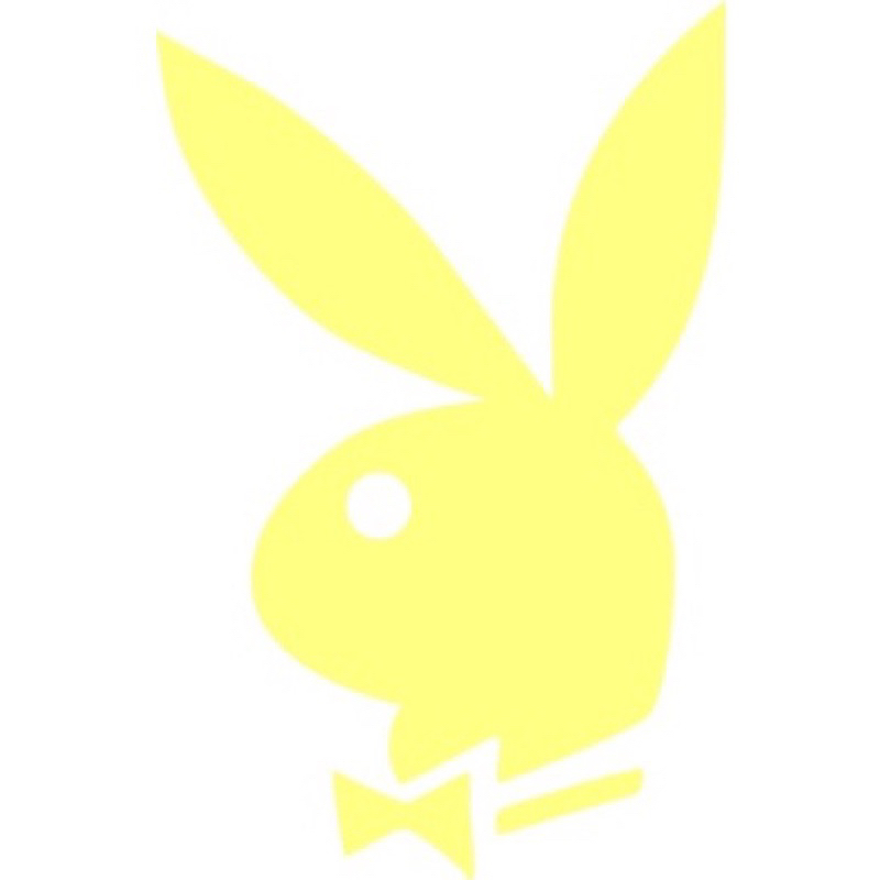 Tem logo thỏ Playboy (10cm)