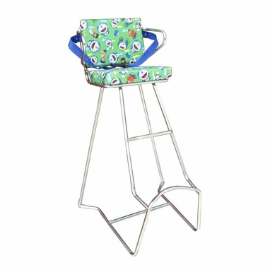 Ghế Ngồi Xe Máy Cho Bé Cho Các Loại Xe Tay Ga Có Vòng Ghế Inox