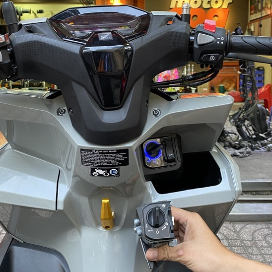 Bộ nâng cấp cụm khoá SH350i DÀNH CHO XE CÓ SMARTKEY HONDA KHÔNG ĐÈN 2018 - 2022 TRỞ LÊN