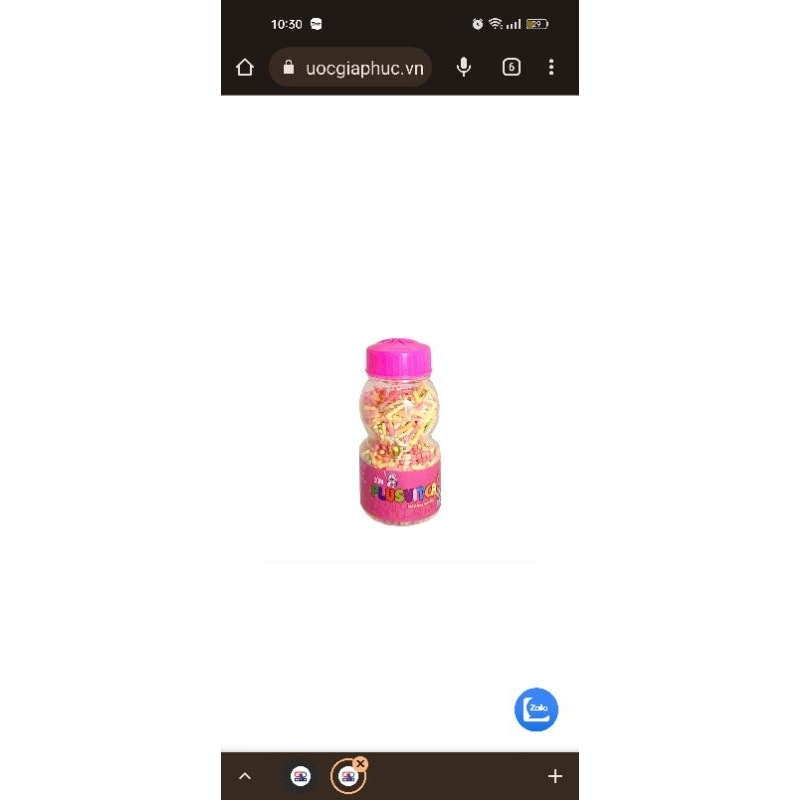 Kẹo cốm vitamin cho bé