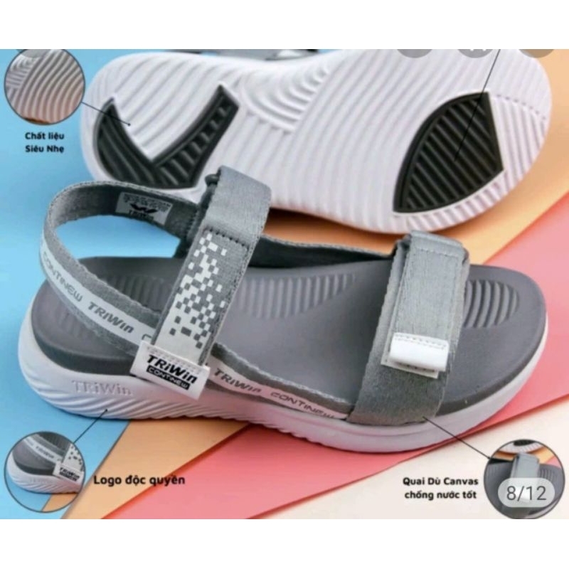 Sandal TRiWin đế nhẹ Chính hãng bền đẹp