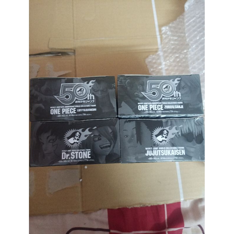 Mô hình WCF One Piece, JJK, Dr.Stone Jump mới nguyên hộp chính hãng