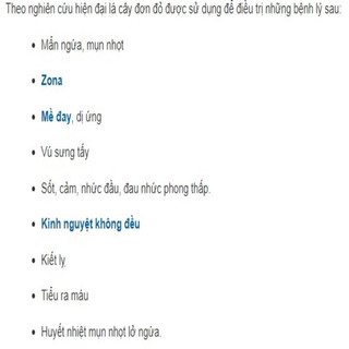 Lá đơn đỏ phơi khô sạch