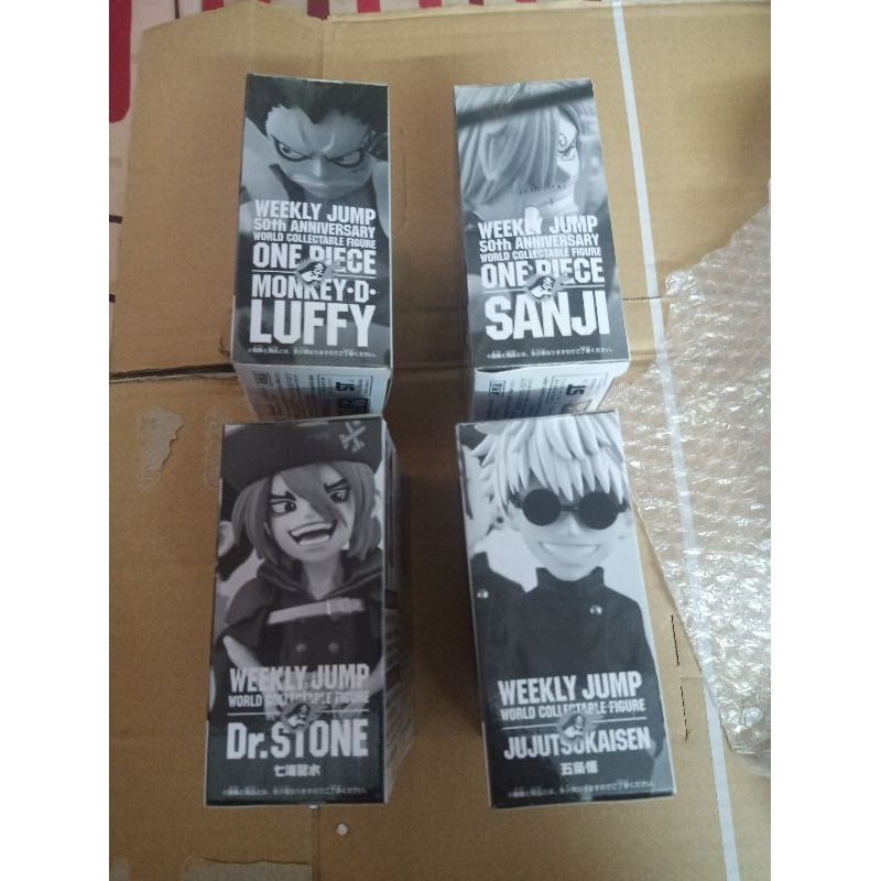Mô hình WCF One Piece, JJK, Dr.Stone Jump mới nguyên hộp chính hãng