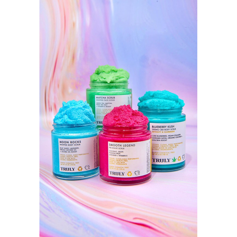 Tẩy tế bào chết cho cơ thể Truly Beauty Moon Rocks Whipped Body Scrub