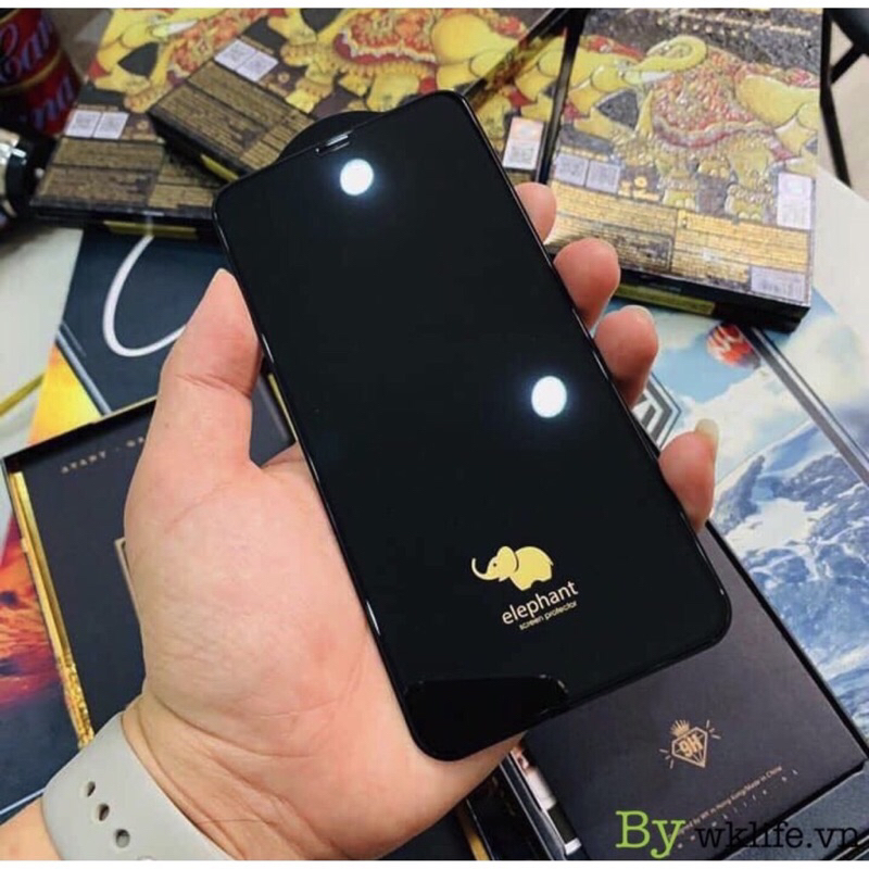 KÍNH SIÊU CƯỜNG LỰC CHỐNG NHÌN TRỘM Elephant Con Voi dành cho X/XSM 11 PRO MAX 12 PRO MAX 13PRO MAX 14 14PLUS 14PROMAX