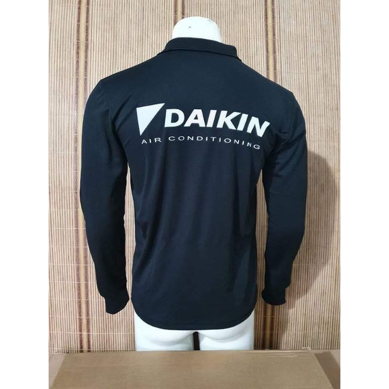 Áo Daikin dài tay màu đen,xanh.