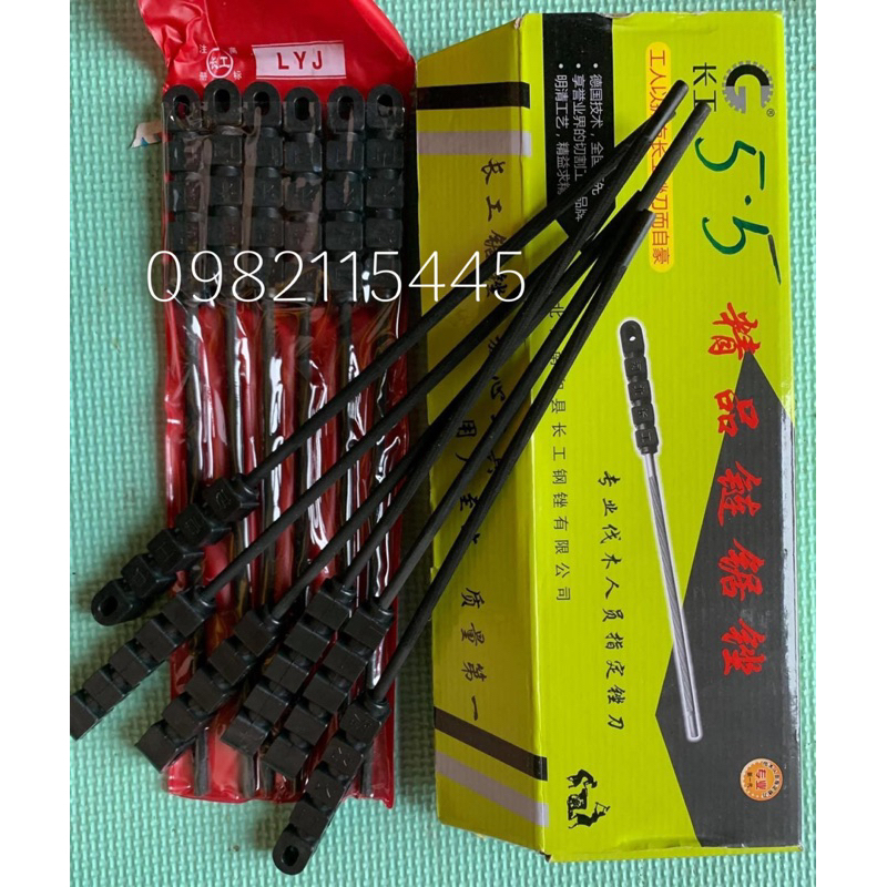 Dũa cưa xích cán vuông hàng chất lượng có tay cầm