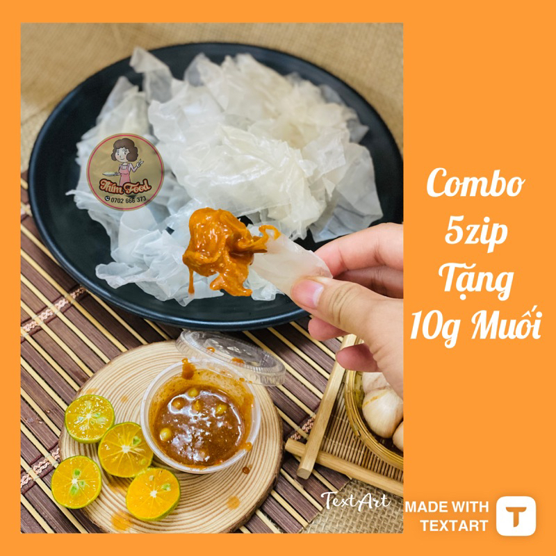 Combo 5 zip chấm tắc