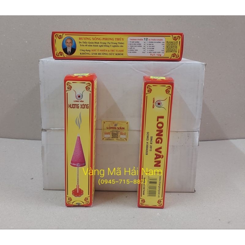 Nhang Xông Phong Thủy Tẩy Uế / Trừ Tà / Âm Khí Xấu - Hàng Chính Hãng