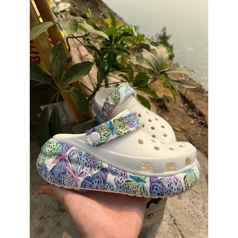 Sục Crush Cross đế cao 7cm đế loang