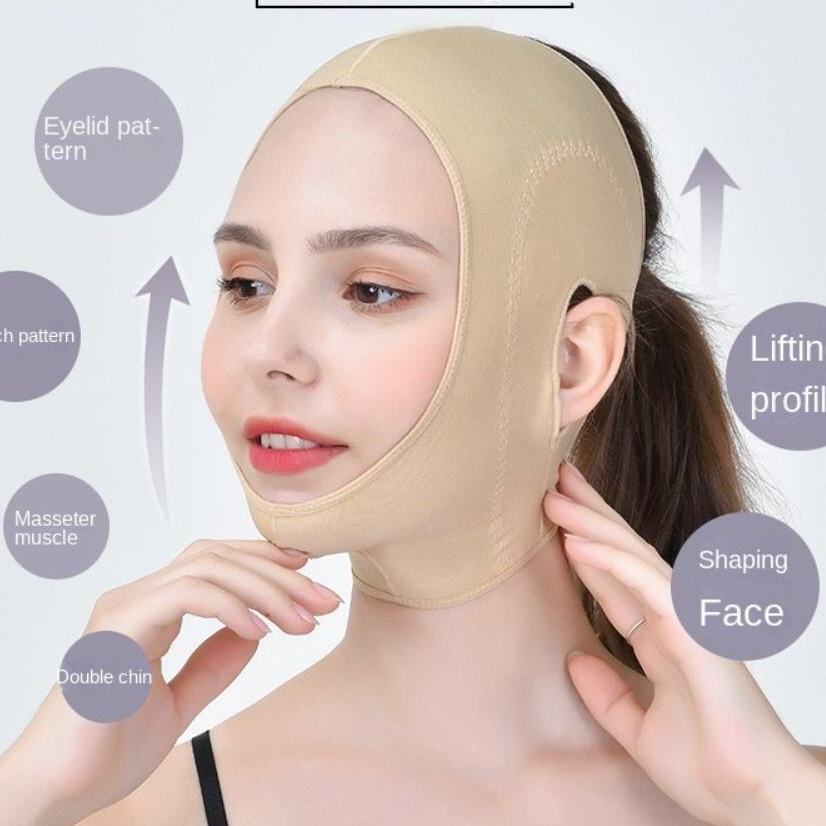 Gen Nịt Mặt Giảm Mỡ Nọng Cằm Vline Giúp Thon Gọn Giảm Nọng Cằm Định Hình Khuôn Mặt Chất Liệu Thoải Mái