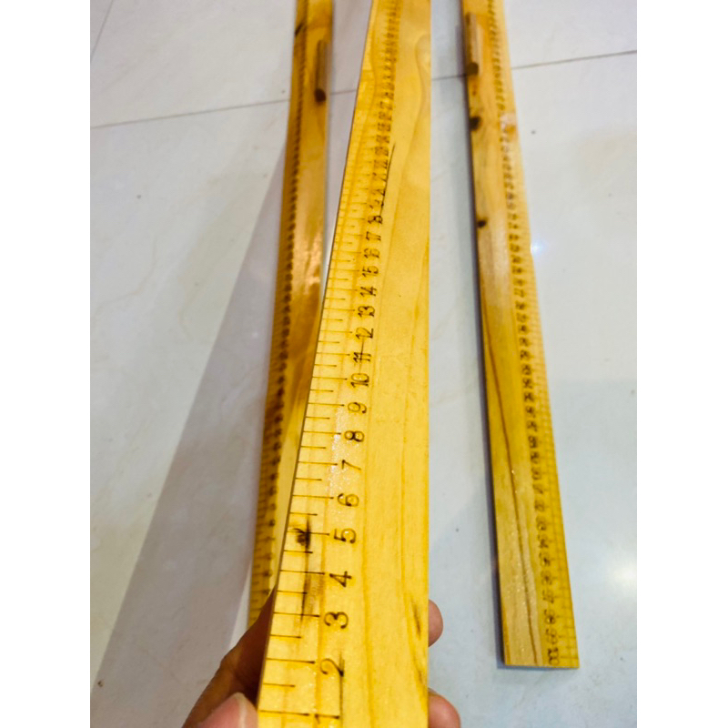 Thước 1m gỗ tự nhiên