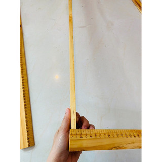 Thước 1m gỗ tự nhiên
