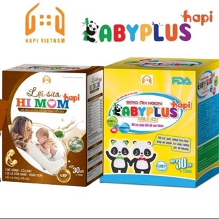 Combo siro+lợi sữa chính hãng hộp 30 gói
