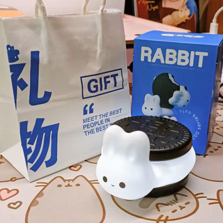 Đèn ngủ bánh OREO con thỏ