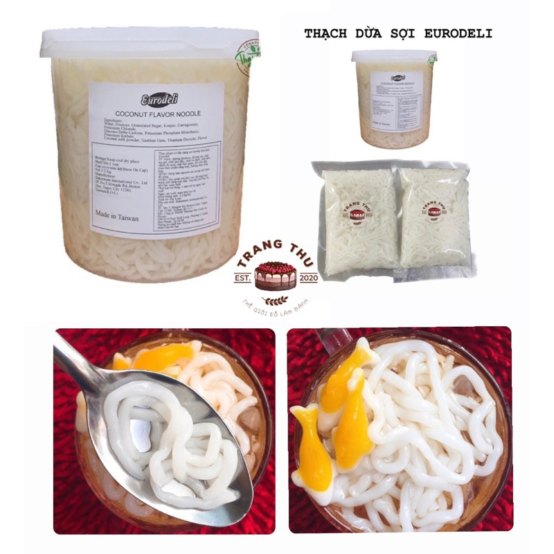 Thạch dừa dạng sợi EURODELI