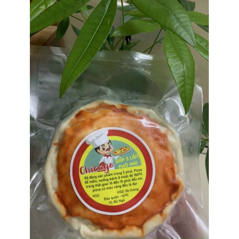 🍀🍀PIZZA CHICAGO SIZE 14 SIÊU PHÔ MAI SET 2 PIZZA SHIP HỎA TỐC HCM