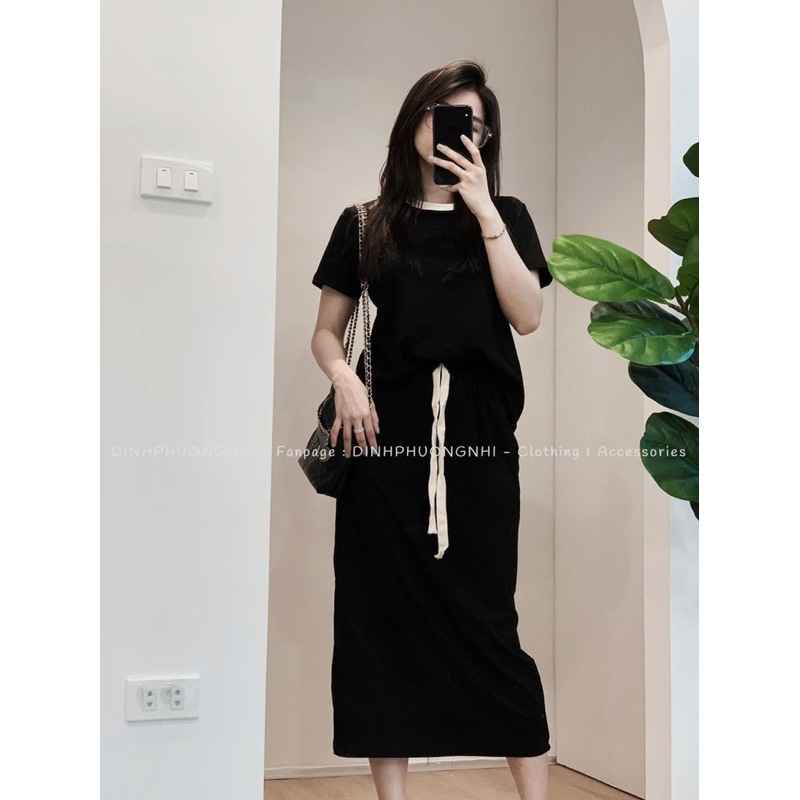 | Chang Tròn | Set Chân Váy Viền Bigsize