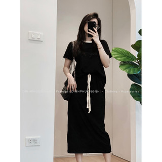 | Chang Tròn | Set Chân Váy Viền Bigsize