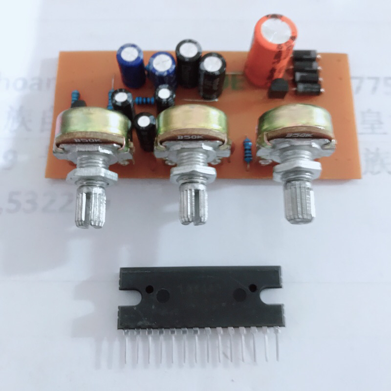 mạch âm sắc liền công suất LA4440, kèm ic