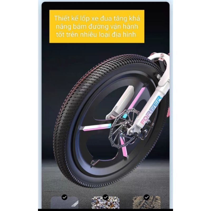 Xe đạp dáng nữ forever