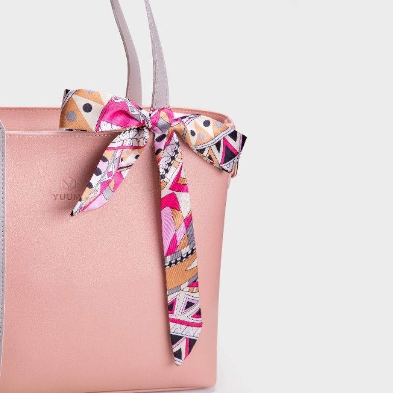 Túi xách nữ da mềm phối nơ Thời Trang công sở Yuumy YTX15