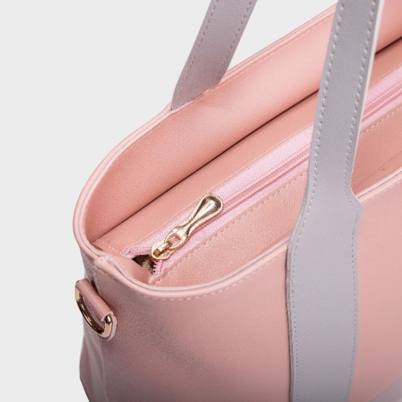 Túi xách nữ da mềm phối nơ Thời Trang công sở Yuumy YTX15