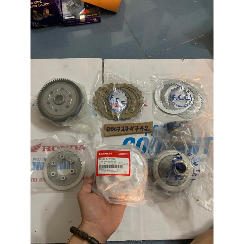 Full bộ nồi sử dụng cho 4 đời xe   zin hãng Honda + FCC