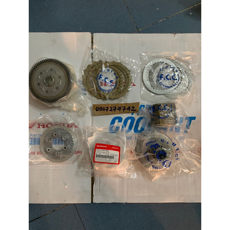 Full bộ nồi sử dụng cho 4 đời xe   zin hãng Honda + FCC