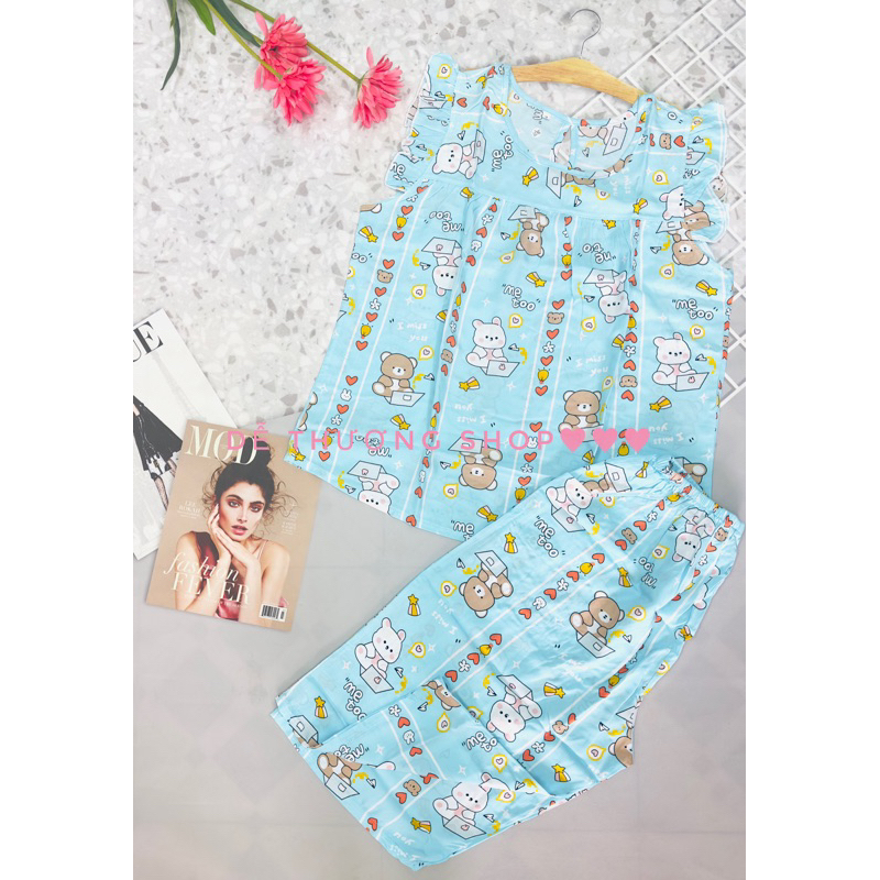 (67-75KG)Đồ bộ mặc nhà tôn(lanh) sz4(form VNXK là 2XL)