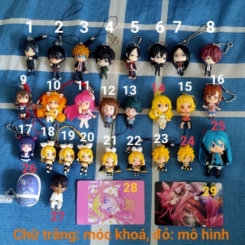 Móc khoá mô hình Anime 3