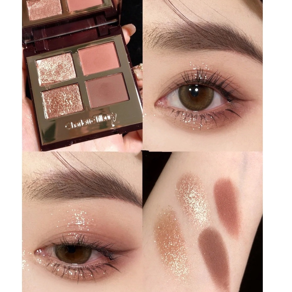 Phấn Mắt Charlotte Tilbury Eyeshadow Exagger Eyes/Pillow Talk Luxury Palette