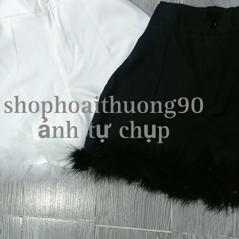 Set cúp ngực phối lông vũ sang chảnh ( ảnh thật trải tự chụp )