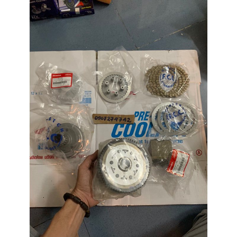 Full bộ nồi trước + Nồi sau Fu 125 zin hãng Honda + FCC(lưu ý bố 3 càn là hàng chính hãng Honda