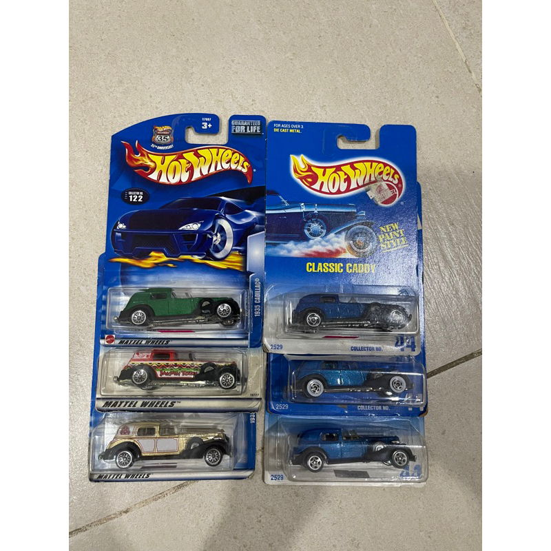 Xe mô hình đồ chơi cơ bản Hotwheels 1:64 - Classic Caddy (1935 Cadillac)
