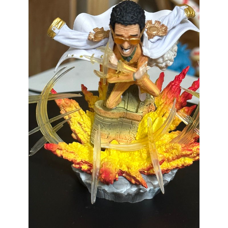 Đô đốc Kizaru  tư thế chiến đấu ở trận Marine Ford