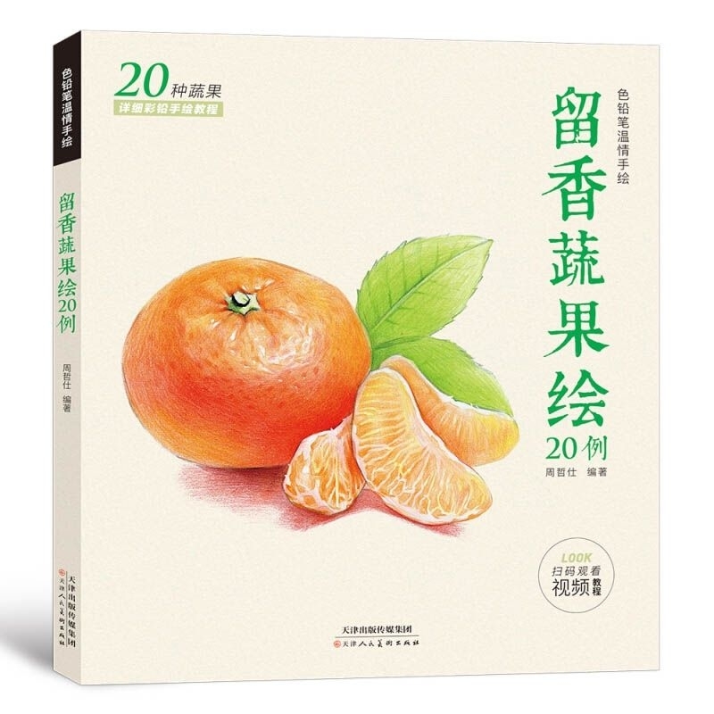 Tập Luyện vẽ Artbook 20 MẪU VẼ HOA QUẢ