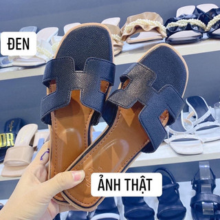 Dép chữ H nữ nhiều màu đế thấp thời trang (xả kho)