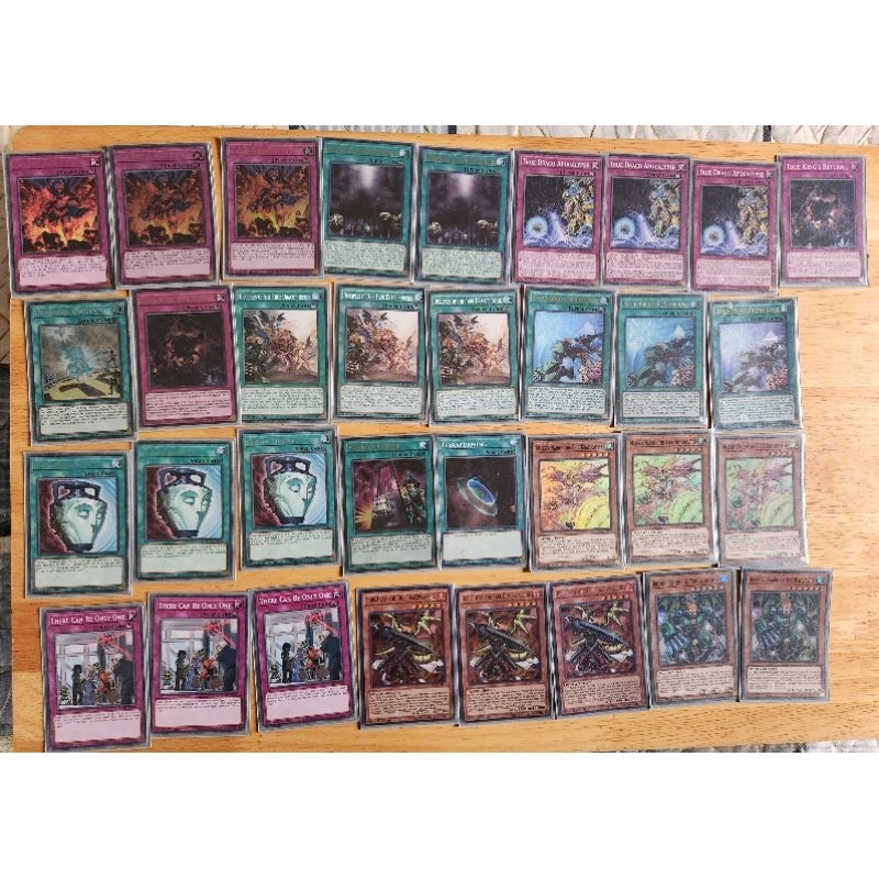 bộ bài xếp sẵn deck true draco full card tcg