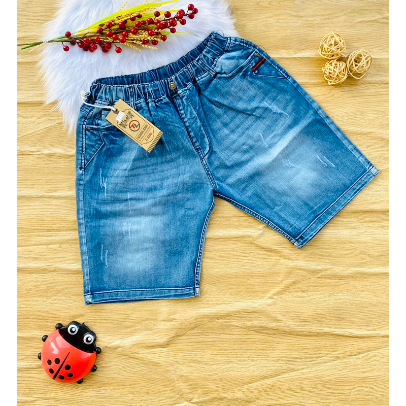 💥 Quần jean cotton vải co giãn bé trai từ 55-80kg