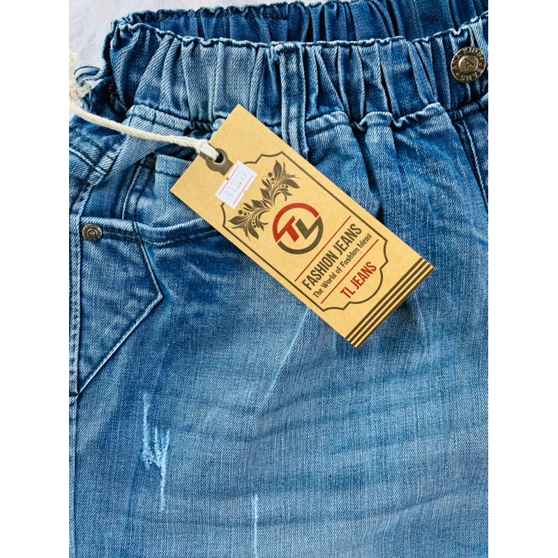 💥 Quần jean cotton vải co giãn bé trai từ 55-80kg